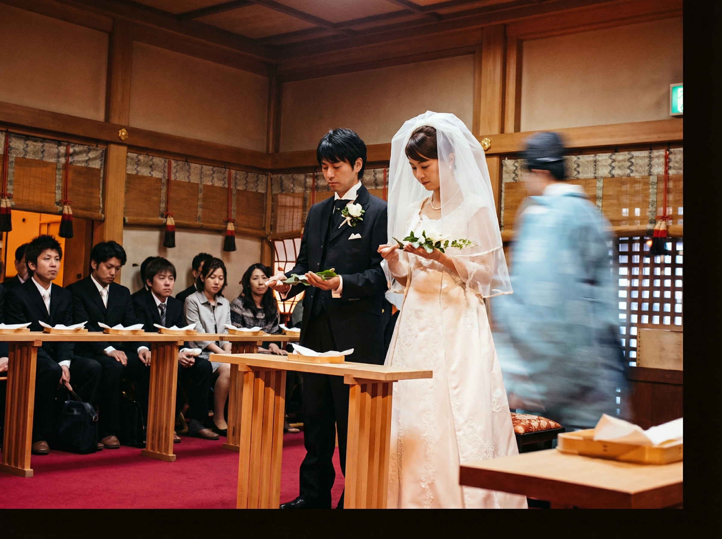 神前結婚式の御衣裳3